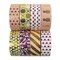 Wrapables Metallic Foil Washi Masking Tape Collection (Set of 8), 08WPSET05